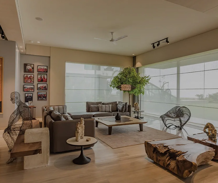 Bright and inviting open-concept living area, maximizing space and light for a contemporary home experience