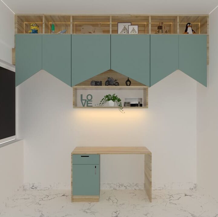 space-saving wardrobe design with smart shelves and hanging racks to maximize storage in compact spaces