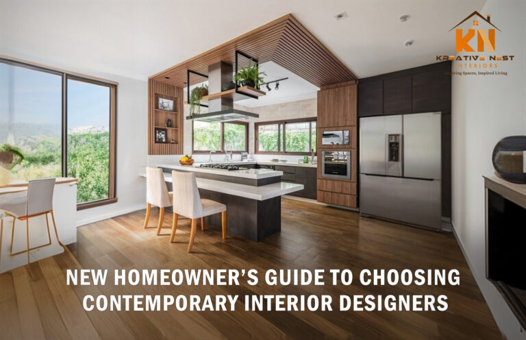 New Homeowner’s Guide to Choosing Contemporary Interior Designers
